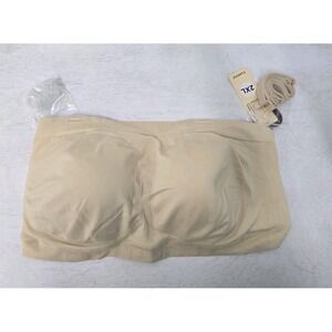 Truekind Wireless Shaping Bra Supportive Comfort Strapless  Sz 2xl